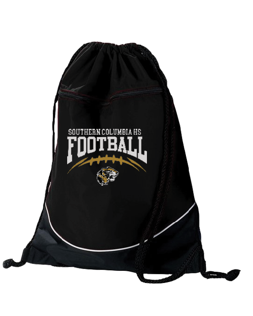 Southern Columbia HS School Football - Drawstring Bag
