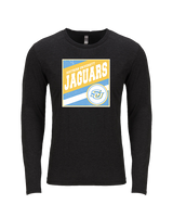 Southern University Softball Square - Tri-Blend Long Sleeve