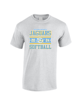 Southern University Softball Stamp - Cotton T-Shirt