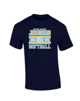Southern University Softball Stamp - Cotton T-Shirt
