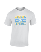 Southern University Softball Stamp - Cotton T-Shirt