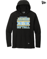 Southern University Softball Stamp - New Era Tri-Blend Hoodie