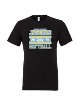 Southern University Softball Stamp - Tri-Blend Shirt