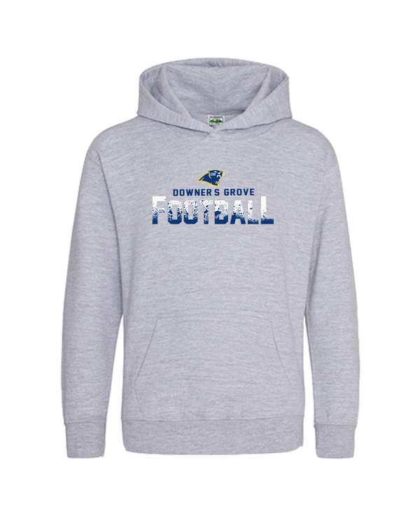 Downers Grove Panthers Splatter- Cotton Hoodie