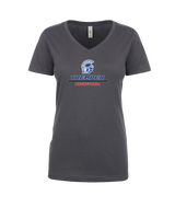 Tremper HS Girls Basketball Split - Womens V-Neck