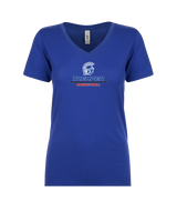 Tremper HS Girls Basketball Split - Womens V-Neck