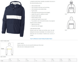 Brunswick HS Football Laces - Mens Sport Tek Jacket