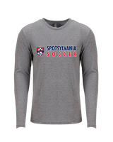 Spotsylvania HS Girls Soccer Basic - Tri-Blend Long Sleeve
