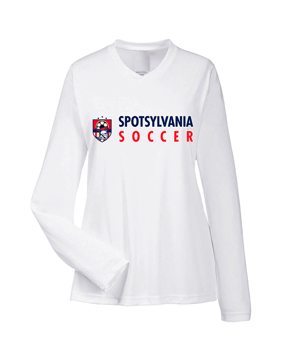 Spotsylvania HS Girls Soccer Basic - Womens Performance Longsleeve
