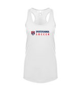 Spotsylvania HS Girls Soccer Basic - Womens Tank Top