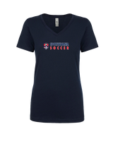 Spotsylvania HS Girls Soccer Basic - Womens V-Neck