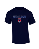 Spotsylvania HS Girls Soccer Block - Cotton T-Shirt