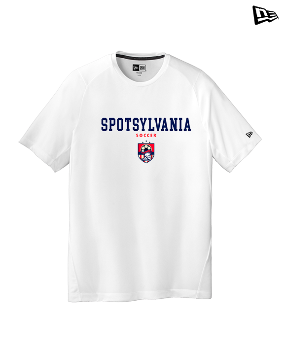 Spotsylvania HS Girls Soccer Block - New Era Performance Shirt