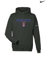 Spotsylvania HS Girls Soccer Block - Nike Club Fleece Hoodie