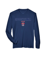 Spotsylvania HS Girls Soccer Block - Performance Longsleeve