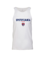 Spotsylvania HS Girls Soccer Block - Tank Top
