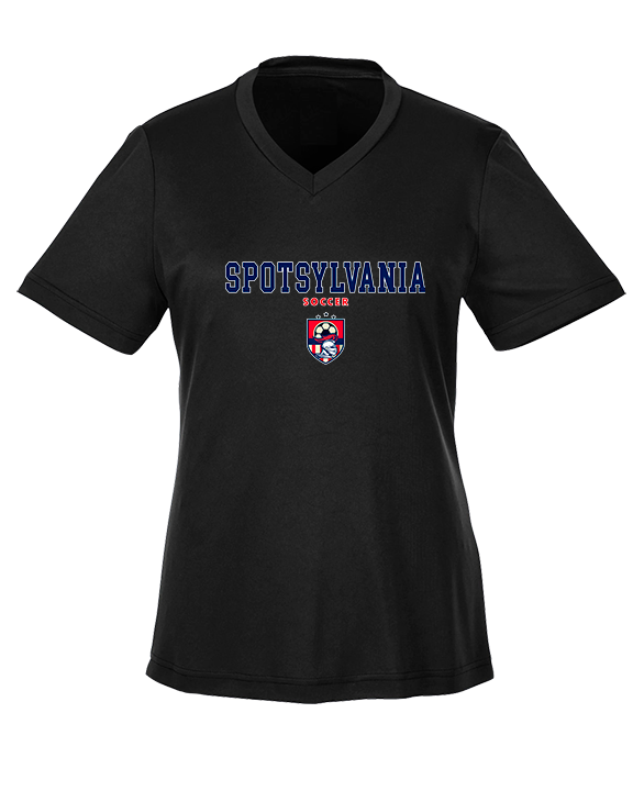 Spotsylvania HS Girls Soccer Block - Womens Performance Shirt
