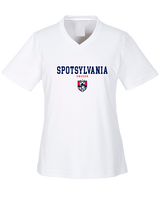 Spotsylvania HS Girls Soccer Block - Womens Performance Shirt