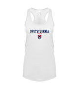 Spotsylvania HS Girls Soccer Block - Womens Tank Top