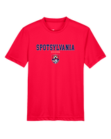 Spotsylvania HS Girls Soccer Block - Youth Performance Shirt