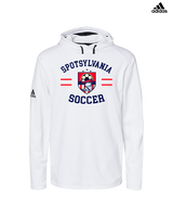 Spotsylvania HS Girls Soccer Curve - Mens Adidas Hoodie