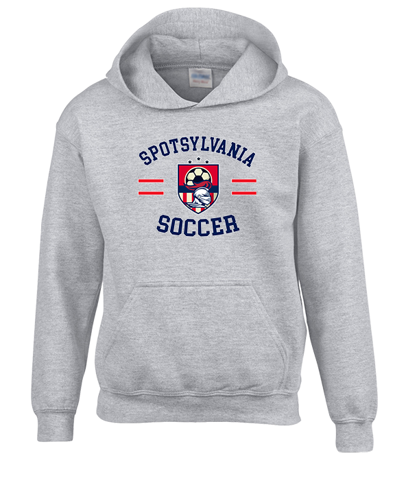 Spotsylvania HS Girls Soccer Curve - Unisex Hoodie
