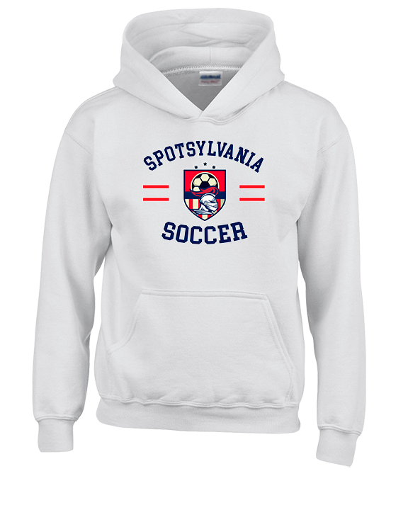 Spotsylvania HS Girls Soccer Curve - Youth Hoodie