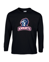 Spotsylvania HS Girls Soccer Knights Logo 01 - Cotton Longsleeve