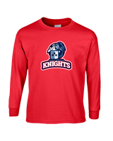 Spotsylvania HS Girls Soccer Knights Logo 01 - Cotton Longsleeve