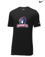 Spotsylvania HS Girls Soccer Knights Logo 01 - Mens Nike Cotton Poly Tee