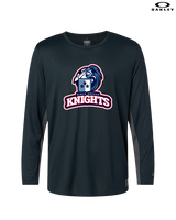 Spotsylvania HS Girls Soccer Knights Logo 01 - Mens Oakley Longsleeve