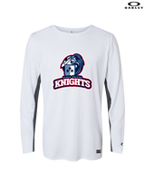 Spotsylvania HS Girls Soccer Knights Logo 01 - Mens Oakley Longsleeve