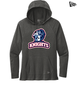 Spotsylvania HS Girls Soccer Knights Logo 01 - New Era Tri-Blend Hoodie