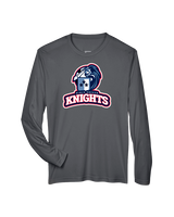 Spotsylvania HS Girls Soccer Knights Logo 01 - Performance Longsleeve
