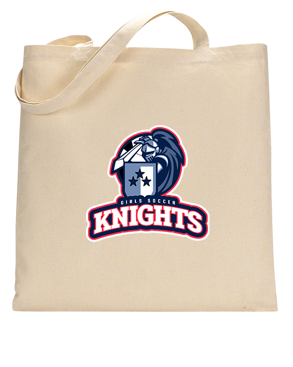 Spotsylvania HS Girls Soccer Knights Logo 01 - Tote