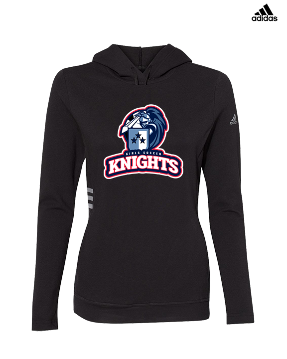 Spotsylvania HS Girls Soccer Knights Logo 01 - Womens Adidas Hoodie