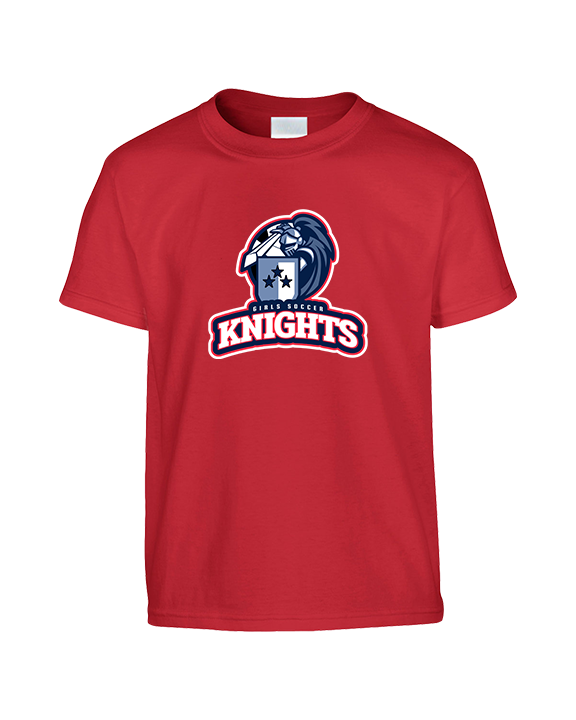 Spotsylvania HS Girls Soccer Knights Logo 01 - Youth Shirt