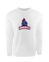 Spotsylvania HS Girls Soccer Knights Logo 02 - Crewneck Sweatshirt
