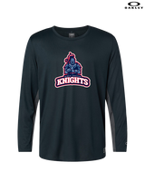Spotsylvania HS Girls Soccer Knights Logo 02 - Mens Oakley Longsleeve