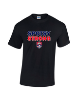 Spotsylvania HS Girls Soccer Strong - Cotton T-Shirt