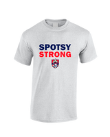 Spotsylvania HS Girls Soccer Strong - Cotton T-Shirt