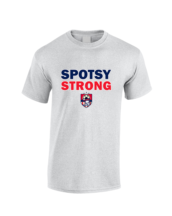 Spotsylvania HS Girls Soccer Strong - Cotton T-Shirt
