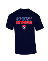 Spotsylvania HS Girls Soccer Strong - Cotton T-Shirt