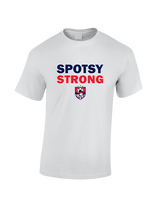 Spotsylvania HS Girls Soccer Strong - Cotton T-Shirt
