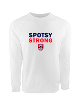 Spotsylvania HS Girls Soccer Strong - Crewneck Sweatshirt