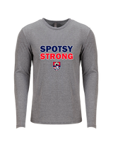 Spotsylvania HS Girls Soccer Strong - Tri-Blend Long Sleeve
