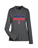 Spotsylvania HS Girls Soccer Strong - Womens Performance Longsleeve