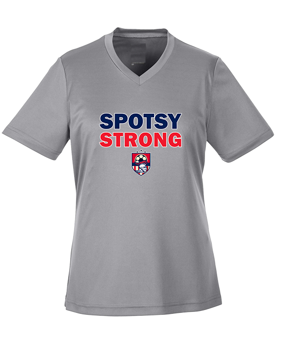 Spotsylvania HS Girls Soccer Strong - Womens Performance Shirt