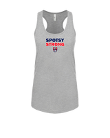 Spotsylvania HS Girls Soccer Strong - Womens Tank Top