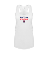 Spotsylvania HS Girls Soccer Strong - Womens Tank Top